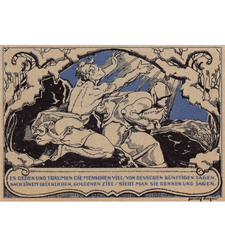 ALLEMAGNE, WEIMAR - 50 PFENNIG 1921