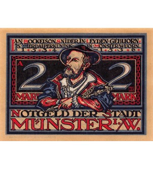 ALLEMAGNE, MÜNSTER - 2 MARK 1921 2