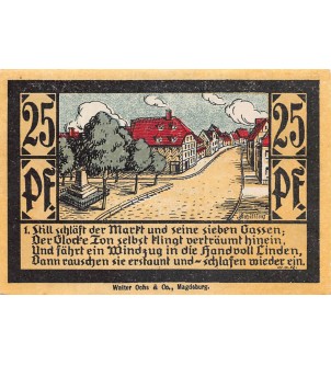 ALLEMAGNE, CALBE - 25 PFENNIG 2