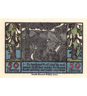 ALLEMAGNE, SCHWARZBURG - 50 PFENNIG 1922 2