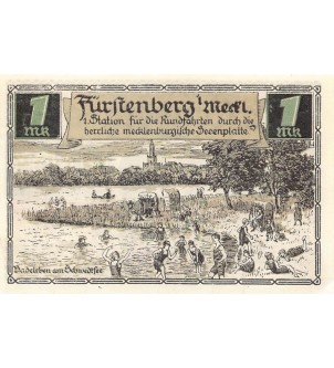 ALLEMAGNE, FÜRSTENBERG - 1 MARK 1921