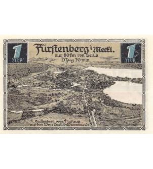 ALLEMAGNE, FÜRSTENBERG - 1 MARK 1921
