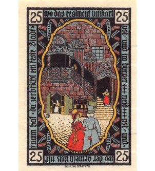 ALLEMAGNE, PÖSSNECK - 25 PFENNIG