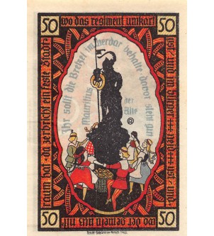 ALLEMAGNE, PÖSSNECK - 50 PFENNIG 2