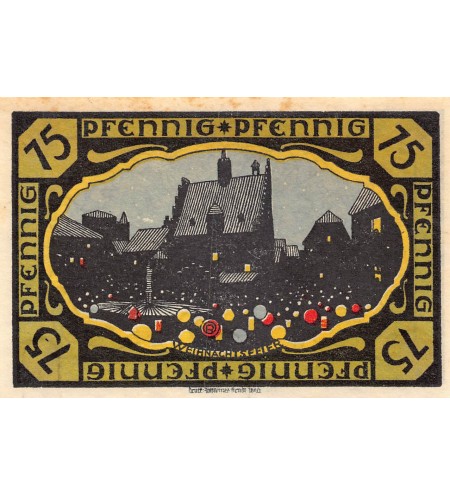 ALLEMAGNE, PÖSSNECK - 75 PFENNIG