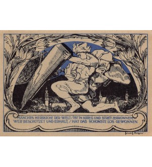 ALLEMAGNE, WEIMAR - 50 PFENNIG 1921