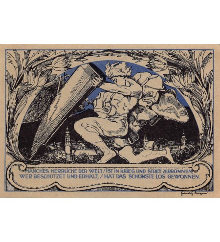 ALLEMAGNE, WEIMAR - 50 PFENNIG 1921