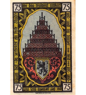 ALLEMAGNE, PÖSSNECK - 75 PFENNIG 2