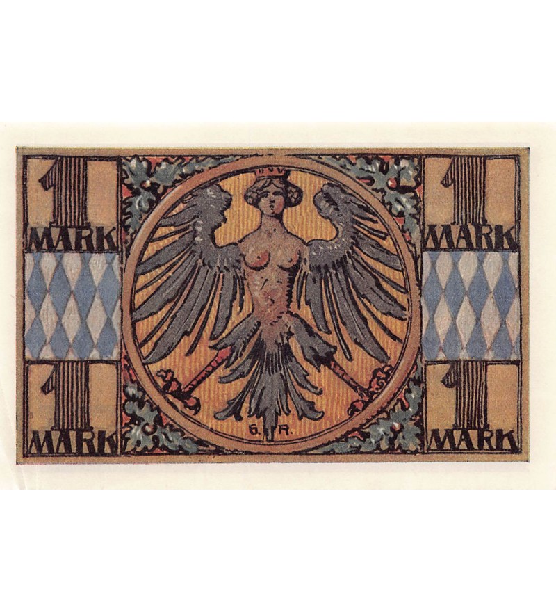 ALLEMAGNE, NÜRNBERG - 1 MARK 1921