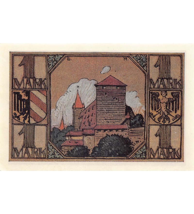 ALLEMAGNE, NÜRNBERG - 1 MARK 1921