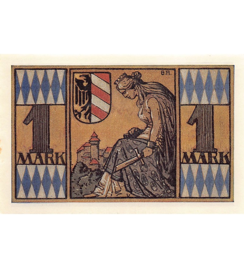 ALLEMAGNE, NÜRNBERG - 1 MARK 1921