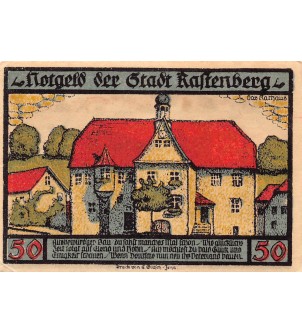 ALLEMAGNE, RASTENBERG - 50 PFENNIG 1921 2