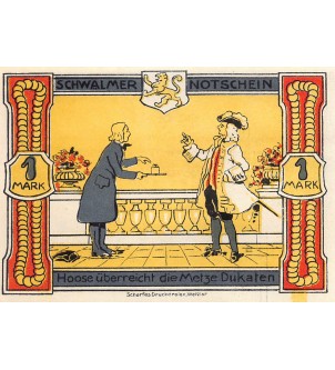 ALLEMAGNE, SCHWALMER - 1 MARK 1922 2