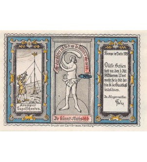 ALLEMAGNE, KREMPE - 50 PFENNIG 1921