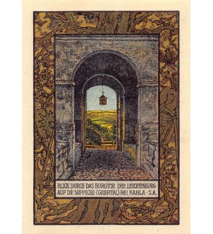 ALLEMAGNE, KAHLA - 75 PFENNIG 1921