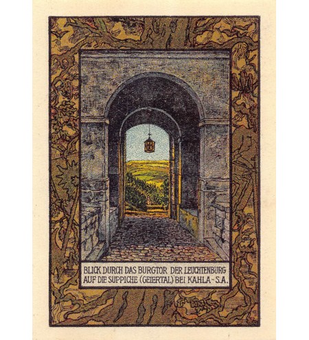 ALLEMAGNE, KAHLA - 75 PFENNIG 1921