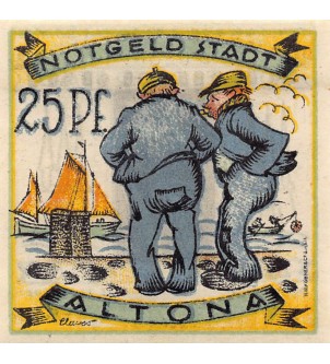 ALLEMAGNE, ALTONA - 25 PFENNIG 1921 2