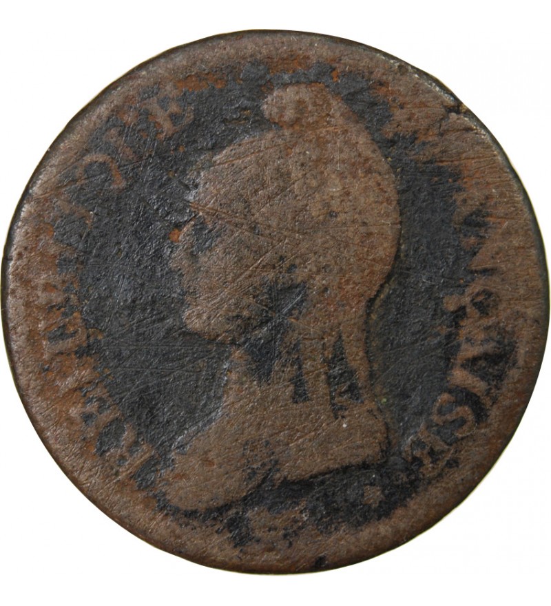 DUPRÉ - DECIME AN 4 A PARIS "modification du 2 Décimes"