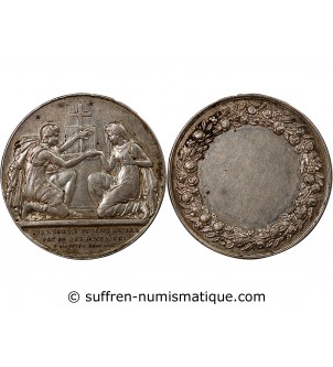 MARIAGE - MEDAILLE ARGENT non attribuée