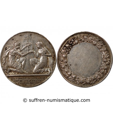 MARIAGE - MEDAILLE ARGENT non attribuée