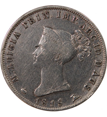 ITALIE, DUCHE DE PARME, MARIE-LOUISE - 10 SOLDI ARGENT 1815