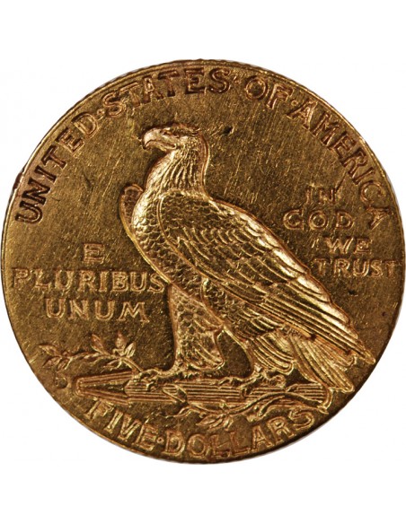 Usa, Indien - 5 Dollars or 1909 denver USA