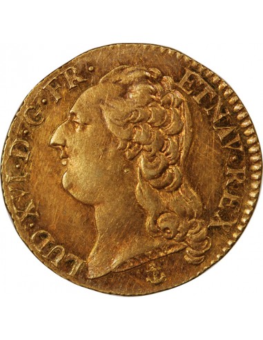 LOUIS XVI - LOUIS D'OR 1788 H LA ROCHELLE