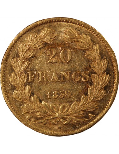 LOUIS PHILIPPE﻿ Ier - 20 FRANCS OR 1839 A PARIS﻿