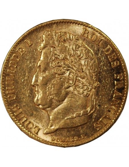 LOUIS PHILIPPE﻿ Ier - 20 FRANCS OR 1839 A PARIS﻿