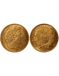 CERES - 10 FRANCS OR 1851 A PARIS 2