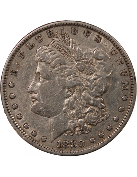 USA - MORGAN DOLLAR ARGENT 1880 PHILADELPHIE