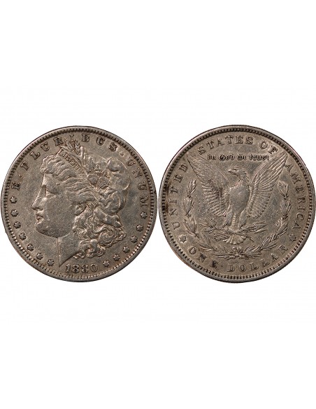 USA - MORGAN DOLLAR ARGENT 1880 PHILADELPHIE