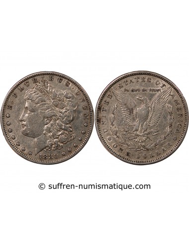 USA - MORGAN DOLLAR ARGENT 1880 PHILADELPHIE