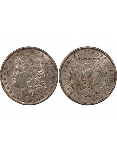 USA - MORGAN DOLLAR ARGENT 1881 PHILADELPHIE