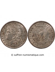 USA - MORGAN DOLLAR ARGENT 1881 PHILADELPHIE