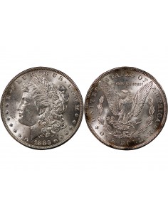 USA - MORGAN DOLLAR ARGENT 1883 PHILADELPHIE 2