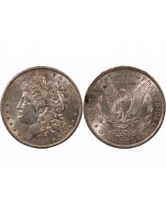 USA - MORGAN DOLLAR ARGENT 1884 NEW ORLEANS 2