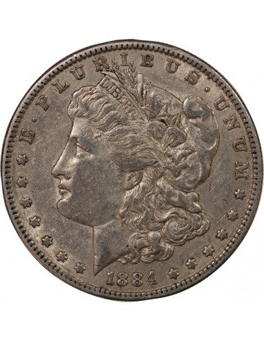 USA - MORGAN DOLLAR ARGENT 1884 PHILADELPHIE