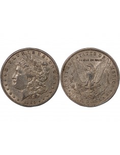 USA - MORGAN DOLLAR ARGENT 1884 PHILADELPHIE 2