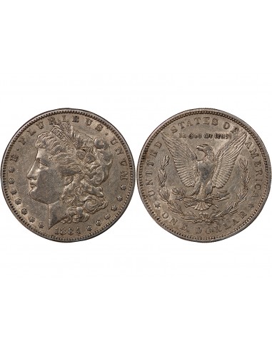 USA - MORGAN DOLLAR ARGENT 1884 PHILADELPHIE