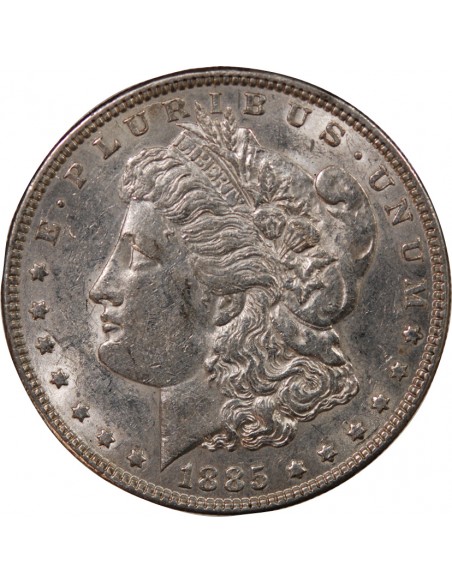 USA - MORGAN DOLLAR ARGENT 1885 PHILADELPHIE