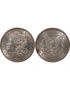 USA - MORGAN DOLLAR ARGENT 1885 PHILADELPHIE 2