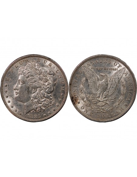 USA - MORGAN DOLLAR ARGENT 1885 PHILADELPHIE