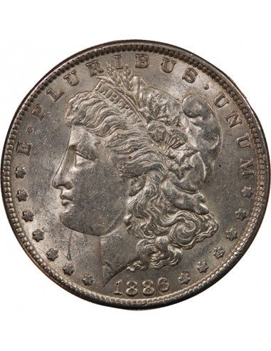 USA - MORGAN DOLLAR ARGENT 1886 PHILADELPHIE