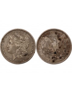 USA - MORGAN DOLLAR ARGENT 1888 NEW ORLEANS 2
