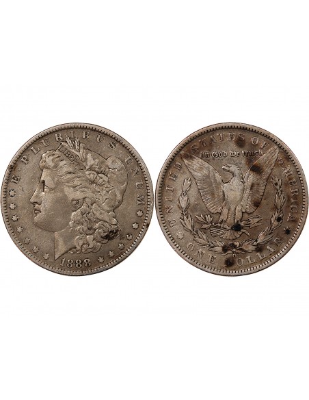 USA - MORGAN DOLLAR ARGENT 1888 NEW ORLEANS