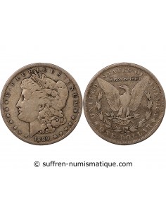 USA - MORGAN DOLLAR ARGENT 1889 NEW ORLEANS