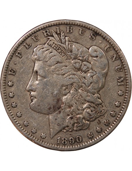 USA - MORGAN DOLLAR ARGENT 1890 PHILADELPHIE