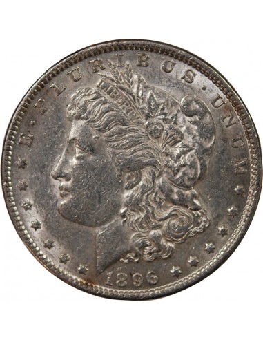 USA - MORGAN DOLLAR ARGENT 1896 PHILADELPHIE