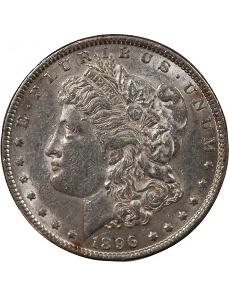USA - MORGAN DOLLAR ARGENT 1896 PHILADELPHIE